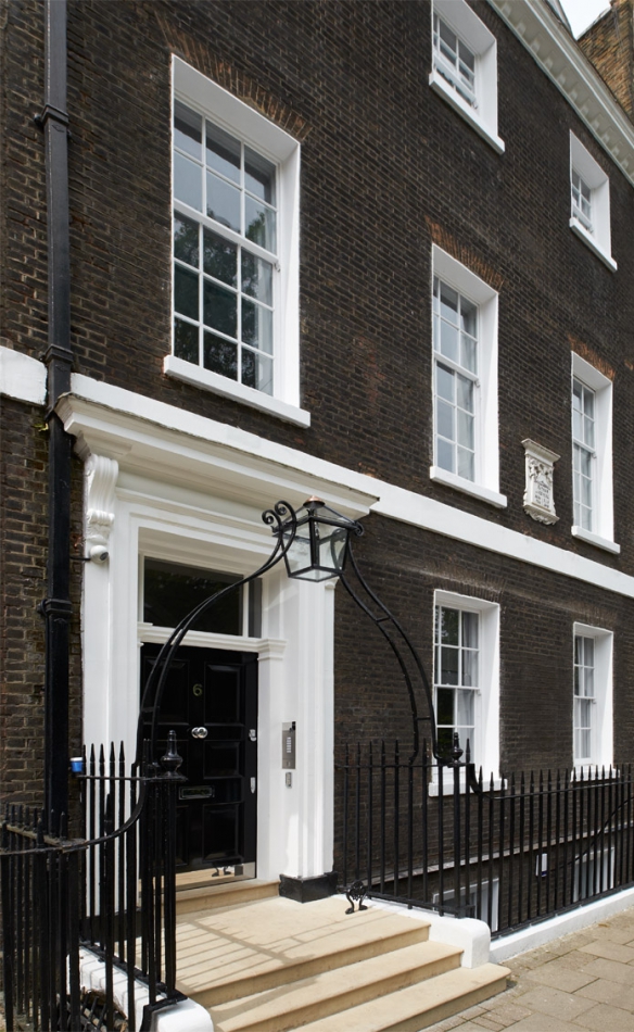 Refurbishment and extension of a Grade II Listed building in Bloomsbury Square
